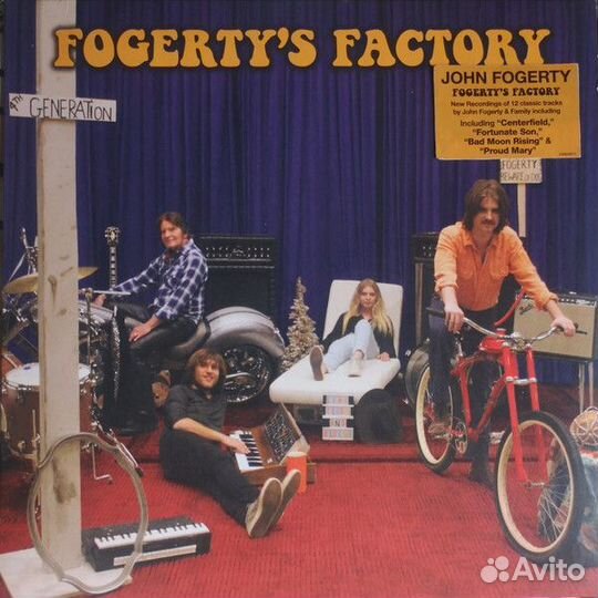 John Fogerty - Fogerty's Factory (LP, Album)