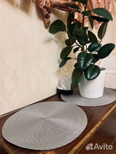 Салфетки сервировочные плетеные