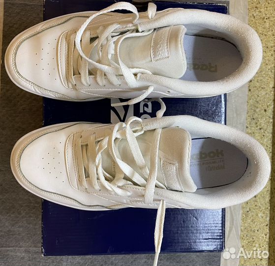 Кроссовки reebok белые 42