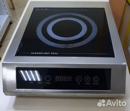 Плита индукционная Alkomplekt, мощность 3500 вт