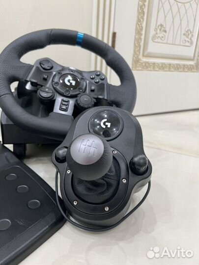 Игровой руль logitech g923 с кпп