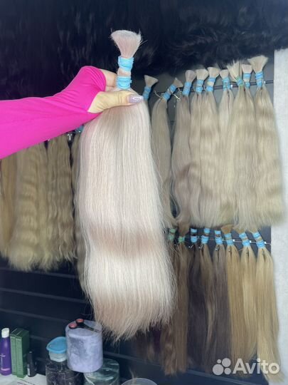 Волосы блонд 50