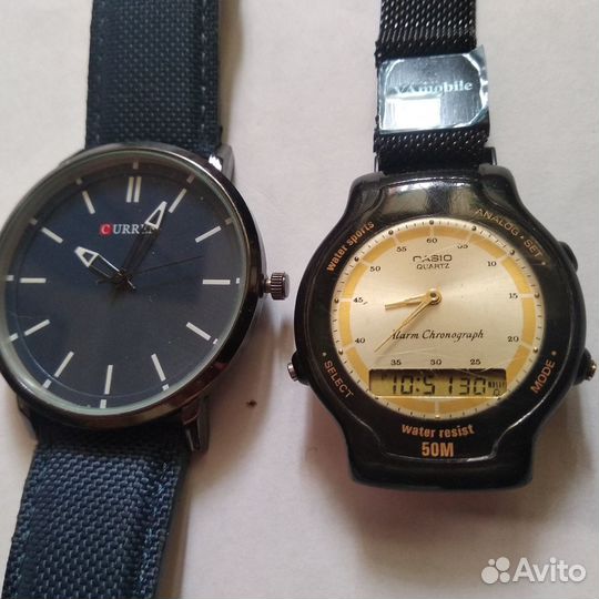 Casio и Curren. Оригинал