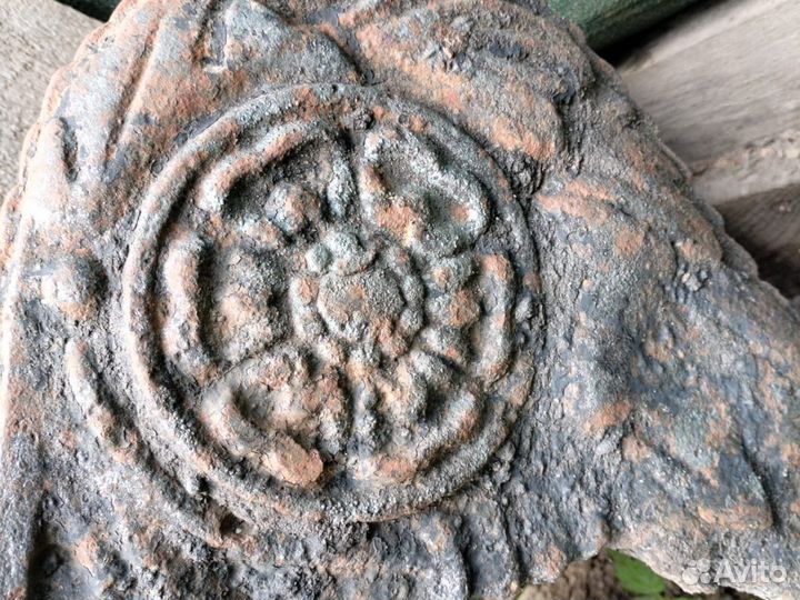 3 чугунных ножки для скамьи