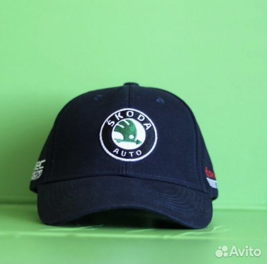 Новая бейсболка кепка Skoda Шкода синяя