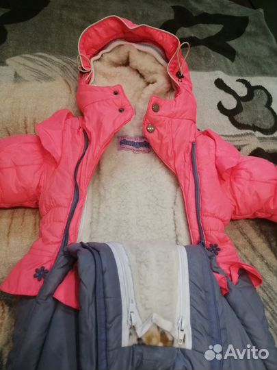 Зимний комбинезон для девочки