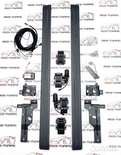 Выдвижные пороги Kia Sorento 2020+ киа соренто