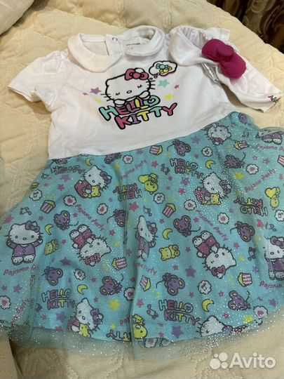 Платье Hello Kitty