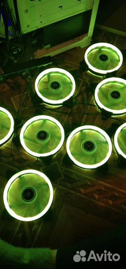 Корпусные вентиляторы 120мм rgb