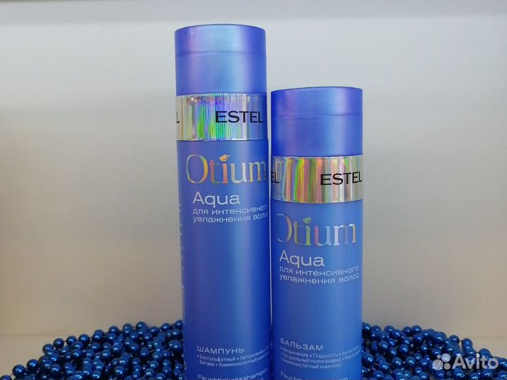Безсульфатный шампунь и бальзам Estel
