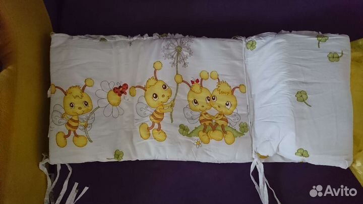 Бортики на кроватку