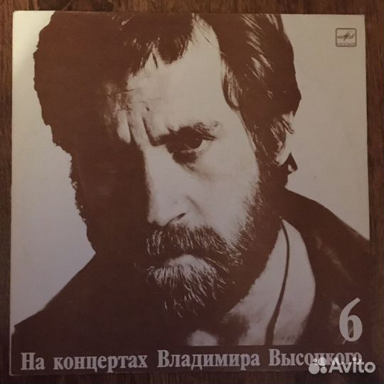 Виниловая пластинка Высоцкий (6)