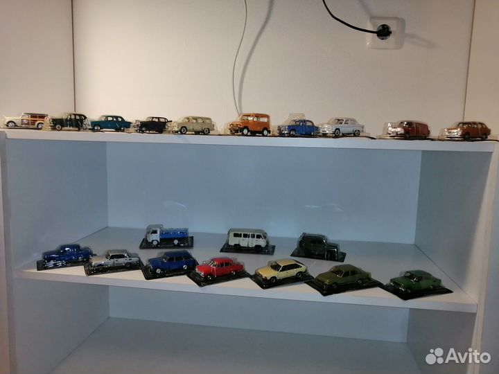 Коллекция моделей авто легенды СССР. 101