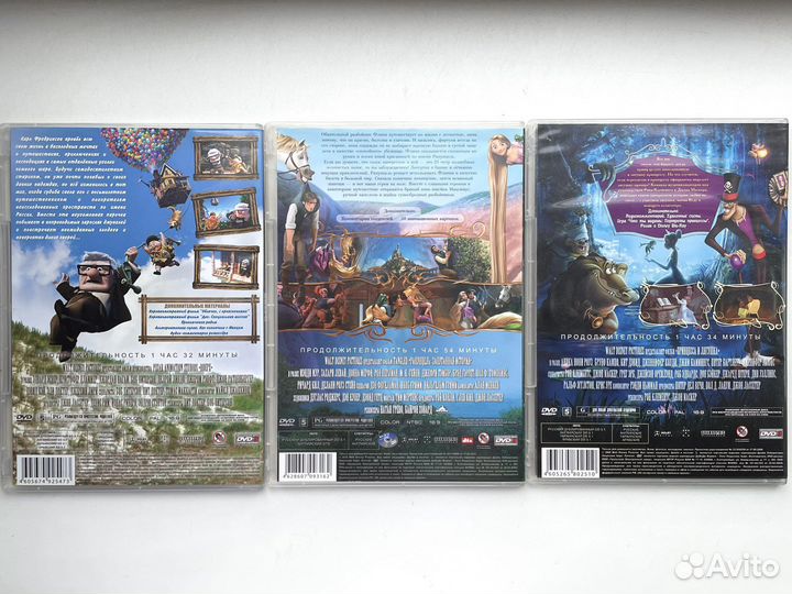 DVD двд диски мультфильмы мультики