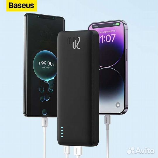 Power Bank Baseus 20вт 10000mh