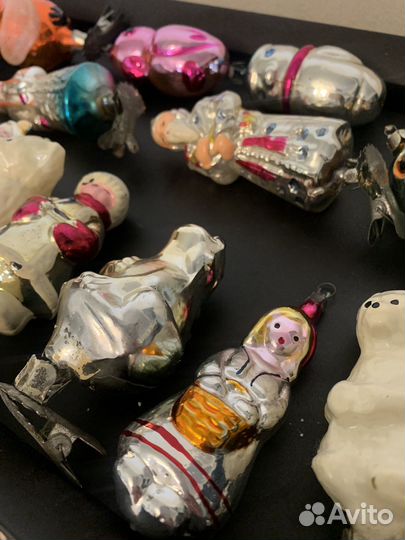 Елочные игрушки СССР и Гдр