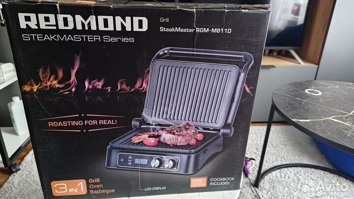 Электрогриль redmond steakmaster