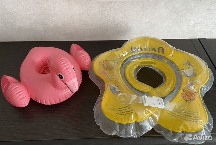 Круг для купания, надувной фламинго