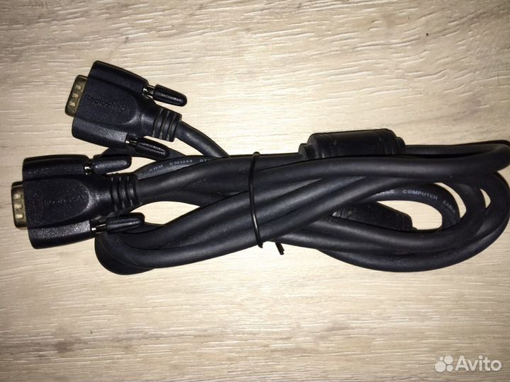 Кабель DB-9 «пара-папа» 15 pin