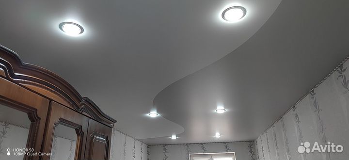 Монтаж натяжных потолков