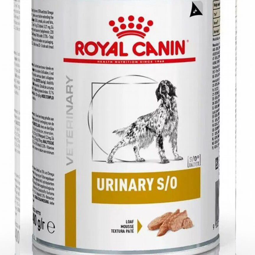 Корм влажный Urinary Royal canin