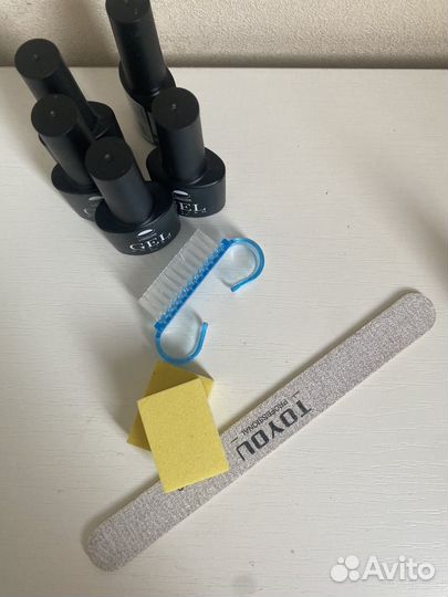 Набор для маникюра с лампой