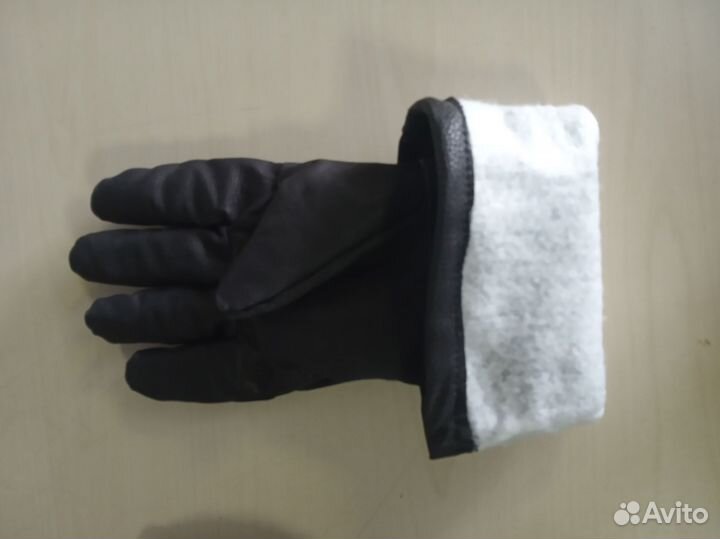 Кожаные краги перчатки для шашлыка