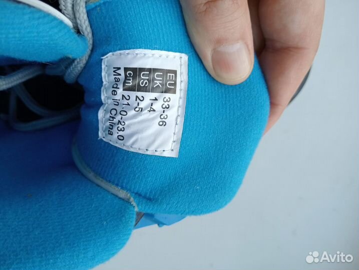 Роликовые коньки детские раздвижные 33 36