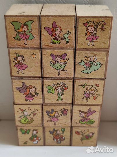 Настольные теннис. Дет.печати-штампы aladine