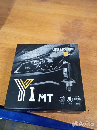 Светодиодные лампы h4 с линзой