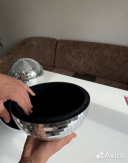 Шкатулка из диско шара