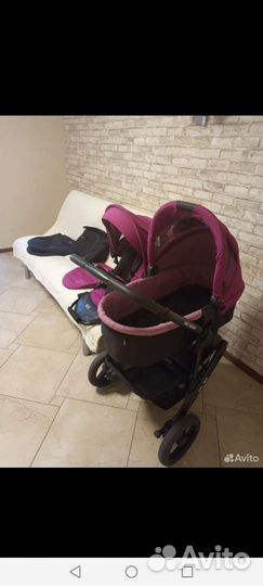 Детские коляски 2 в 1 бу