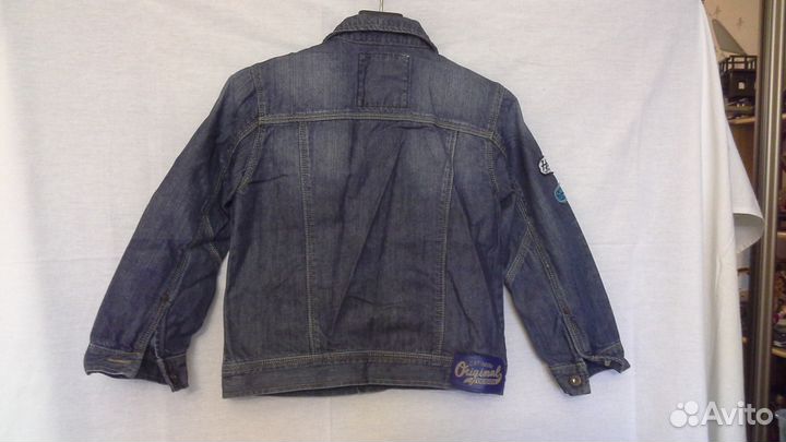 Куртка джинсовая франция Catimini с капюшоном