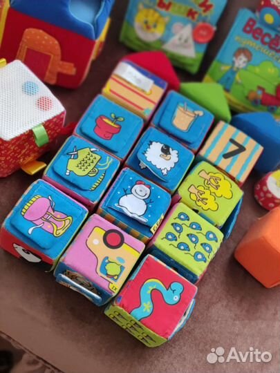 Мягкие кубики