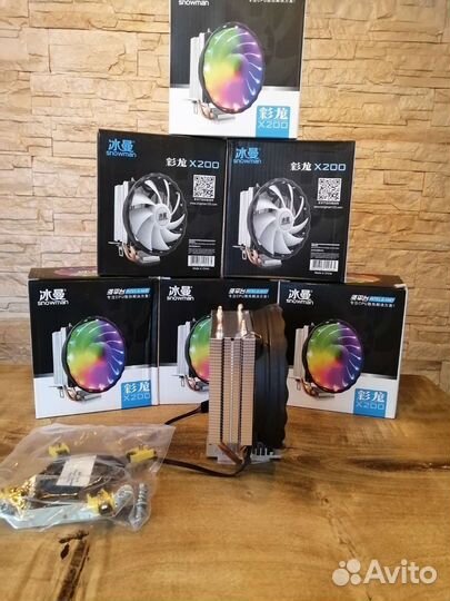 Новая башня кулер LGA 12001700 TDP 125вт+RGB