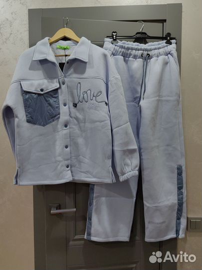 Спортивный костюм на флисе женский Турция