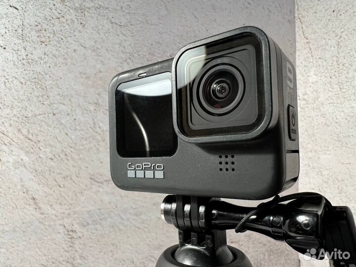 GoPro hero 9 black + штатив + 2 аккумулятора+micro