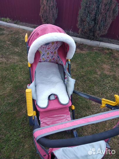 Детские санки коляска бу