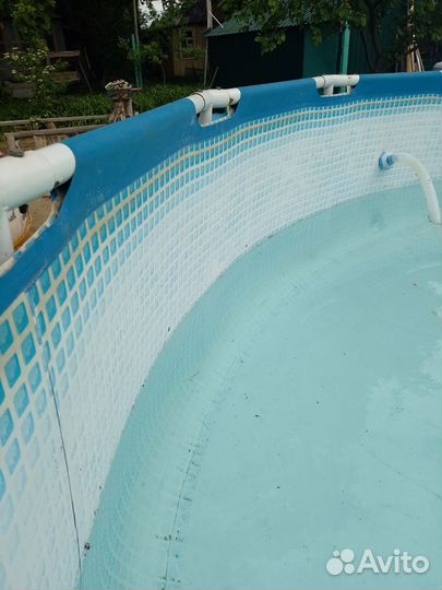Каркасный бассейн 457 122 бу