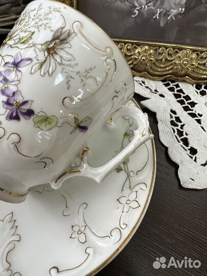 Антикварные чайные пары Германия