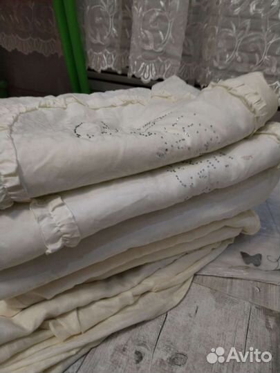 Накидки на кровать +постельное для малышей