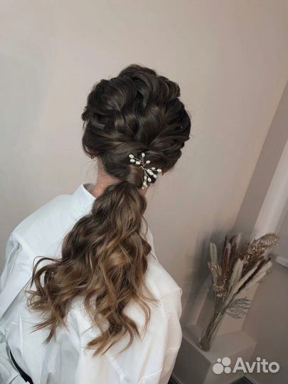Прически. Вечерние, свадебные причёски, укладка