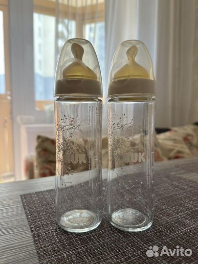Бутылочки Nuk и Chicco
