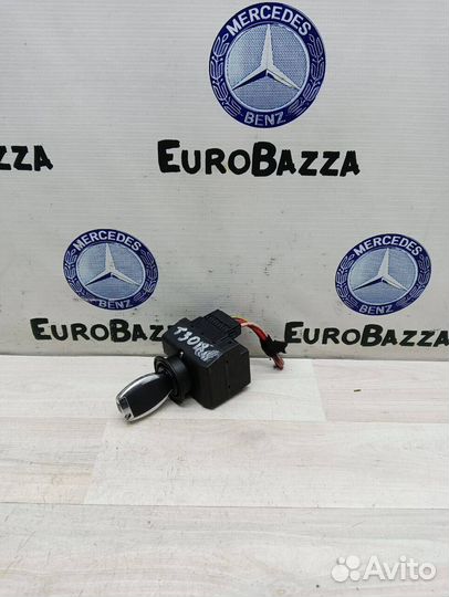 Замок зажигания + ключ Mercedes W220