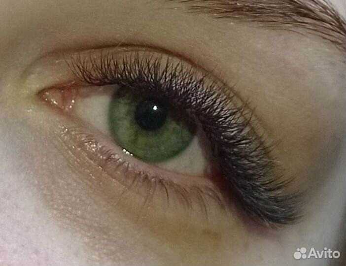 Наращивание ресниц на дому