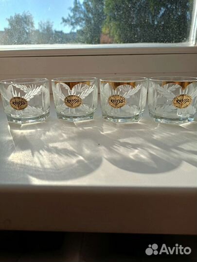 Хрустальные стаканы