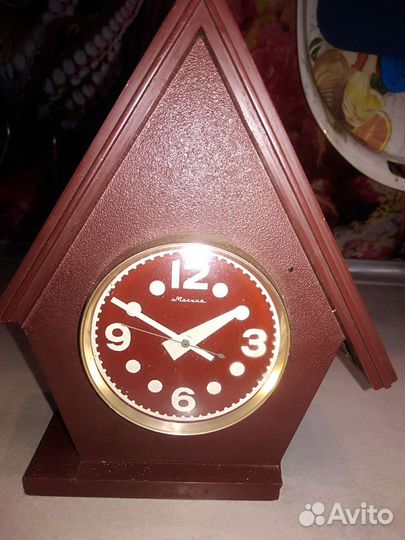 Настольные механические часы Молния СССР