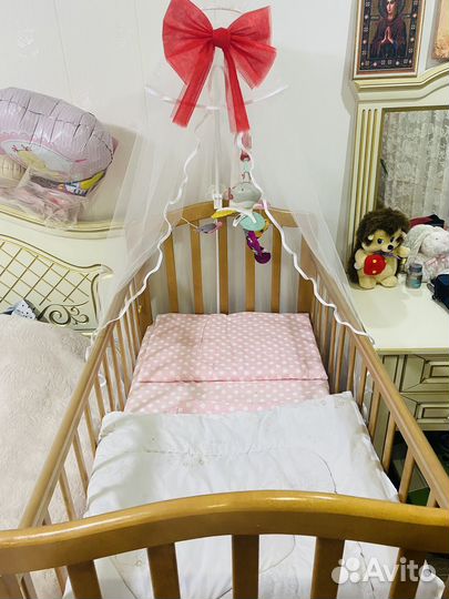 Балдахин с держателем в кроватку