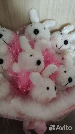 Букет из мягких игрушек