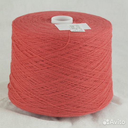 Пряжа 50Н50Я16-2Л (A-elita silver) т.коралл